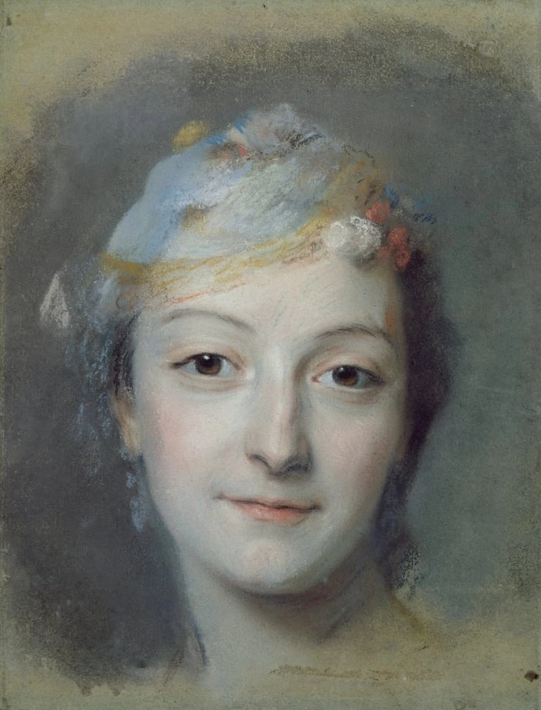 Studio per ritratto di Mademoiselle Marie Fel - Saint Quentin, Musee Lecuyer